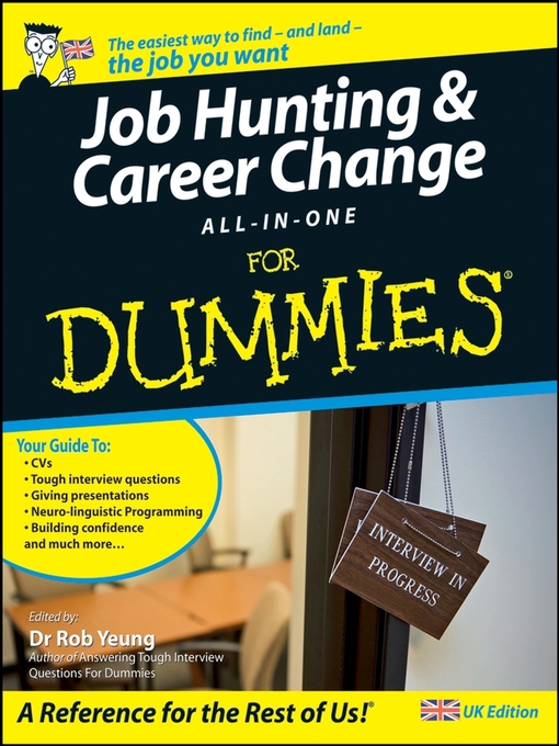 Title details for Job Hunting and Career Change All-In-One For Dummies by Rob Yeung - Available